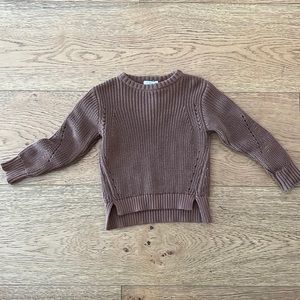 The Simple Folk 18-24 Month Brown Sweater